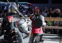 The Colorado Wardens bring their medieval combat to Sunshine Studios. It is one of the best things to do in Colorado Springs this weekend.