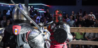The Colorado Wardens bring their medieval combat to Sunshine Studios. It is one of the best things to do in Colorado Springs this weekend.
