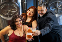 Atrevida Beer Company Closing Jessica, Kassy and Rich Fierro inside their Atrevida Beer Colorado