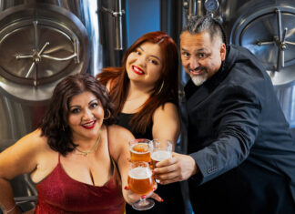 Atrevida Beer Company Closing Jessica, Kassy and Rich Fierro inside their Atrevida Beer Colorado