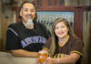 Jessica and Rich Fierro, owners of Atrevida Beer Colorado, a Latina-owned brewery in Colorado Springs.