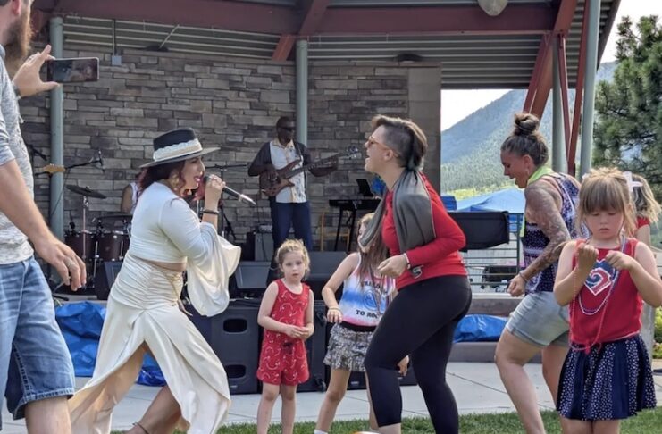 Funkology plays a live summer concert in Colorado Springs