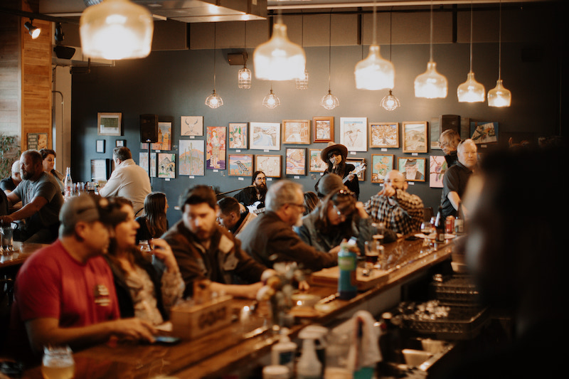 Live music and beer in Colorado Springs at Goat Patch Brewing Company.