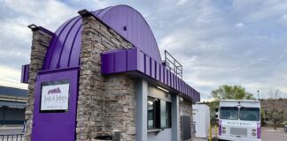 Josh and John's drive-thru prepares to open on Garden of the Gods road in Colorado Springs.