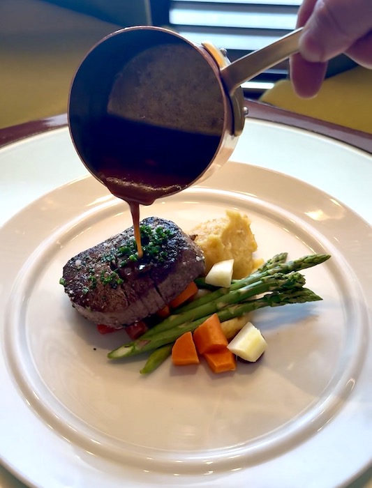 Summit spring menu Certified Black Angus Beef Tenderloin