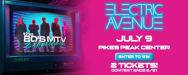 Promotional graphic for Electric Avenue performance.
