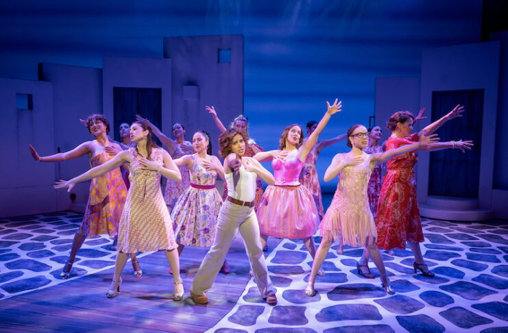 Juliette M. Ojeda stars as Sophie Sheridan in the 25th Anniversary Tour of Mamma Mia! on stage at the Pikes Peak Center, June 16-21, 2026. Photo by Joan Marcus and the American Theatre Guild.