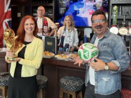 Where to Watch the World Cup in Colorado Springs Nova and FOX21 anchor Julie Baker and Brit Pub staff film at The Brit Pub ahead of their World Cup show and events