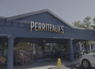 Perriteaux’s Spices Up Memorial Park The front of Perriteaux's Cajun Restaurant, serving Cajun and Creole cuisine at Memorial Park in Colorado Springs.