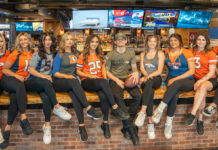 The Sportsbook Bar & Grill Waitresses at the Sports Book Bar and Grill, the newest sports bar in Colorado Springs.