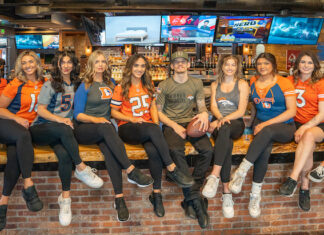 The Sportsbook Bar & Grill Waitresses at the Sports Book Bar and Grill, the newest sports bar in Colorado Springs.