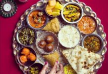 A tray of Indian food at the Indian Food Festival in Colorado Springs