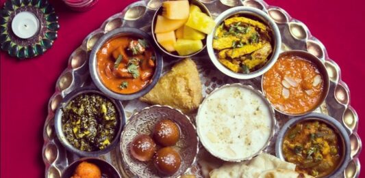 Indian Food Festival Celebrates Indian Culture A tray of Indian food at the Indian Food Festival in Colorado Springs