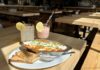 Don’t Overlook Brunch at White Pie Brunch at White Pie in Colorado Springs featuring a frose, lavender mocktail and Frittata Affogata