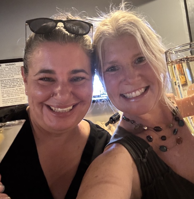 The authors Laura Eurich and Carrie Simison.