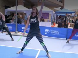 The Colorado Springs Health & Fitness Expo Is Deeper Than You Think Pound fitness demo at the Colorado Springs Health and Fitness Expo