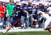 5 Best Things to Do in Colorado Springs This Weekend A quarterback scramble in the Air Force versus Duquesne football game. The Air Force vs Navy game is one of the best things to do in Colorado Springs this weekend.