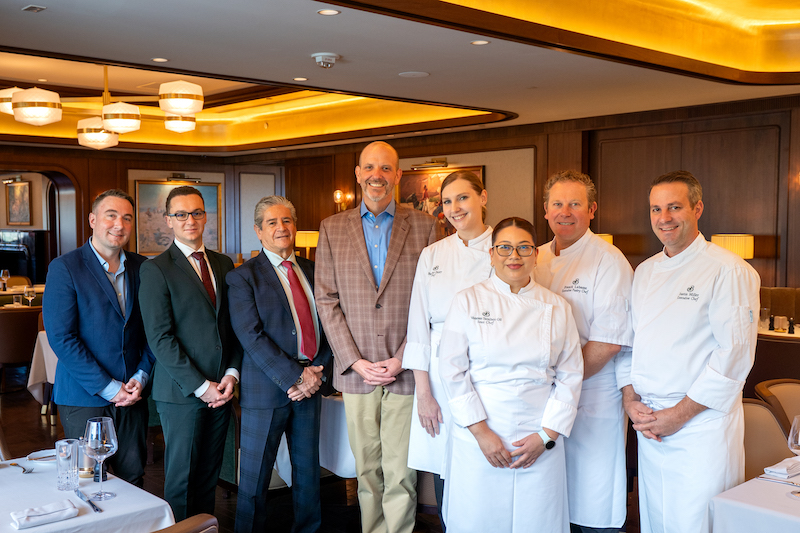 The Broadmoor culinary leadership team and Penrose Room culinary team.