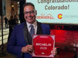 Q&A: Chef Brother Luck Talks Colorado Springs’ First Michelin Awards Chef Bother Luck with his Michelin Guide award 2026