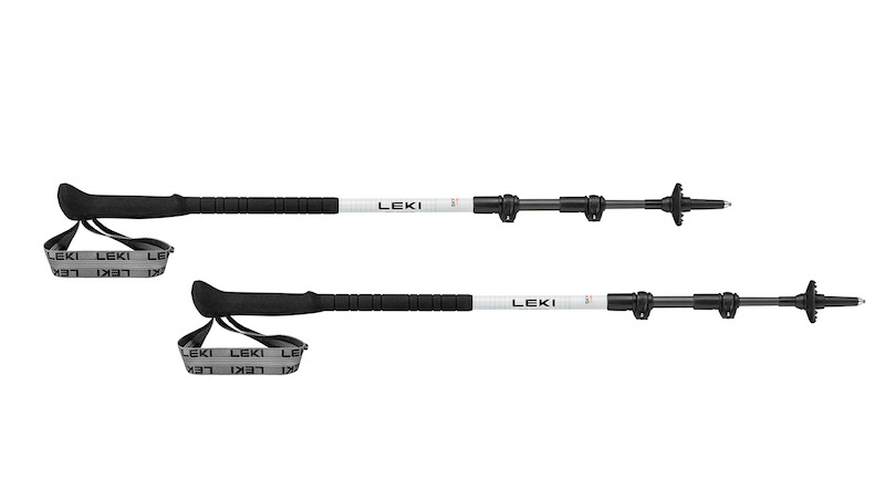 Leki Skytera Carbon Lite trekking poles.