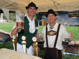 5 Best Things to Do in Colorado Springs This Weekend Pikes Peak Brewing serves at the Manitou Springs Heritage Brew Festival in Manitou Springs.