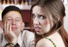 First Date Fails: Older, Wiser, Awkwarder Annoyed woman on a bad first date