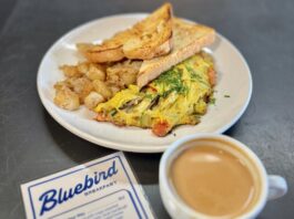Mornings Are So Back at Ivywild School An omelette and craft coffee at Bluebird Breakfast, now open and serving breakfast at Ivywild School.